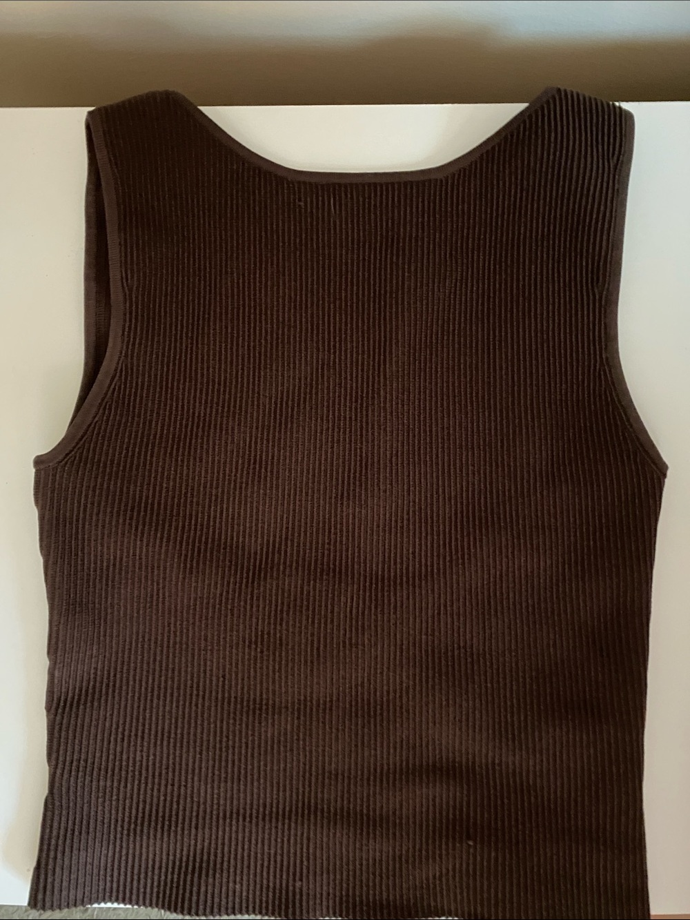 Aritzia sculpt knit tank top